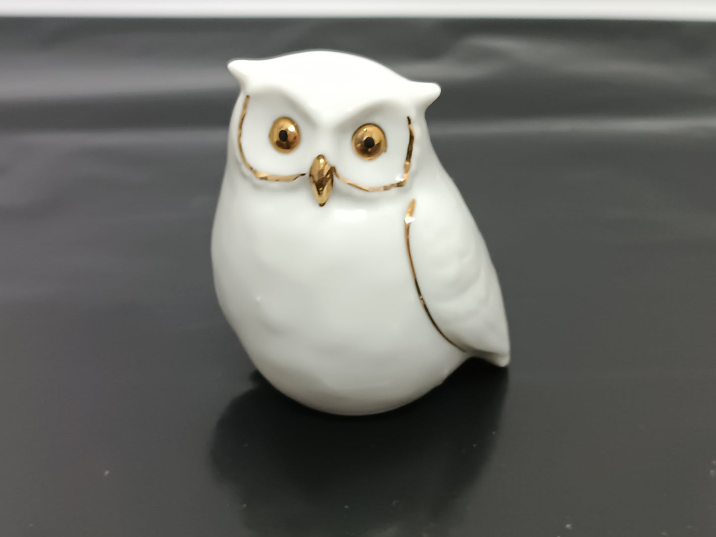 Porcelain Figurine Owl by Marco Polo exclusive Design