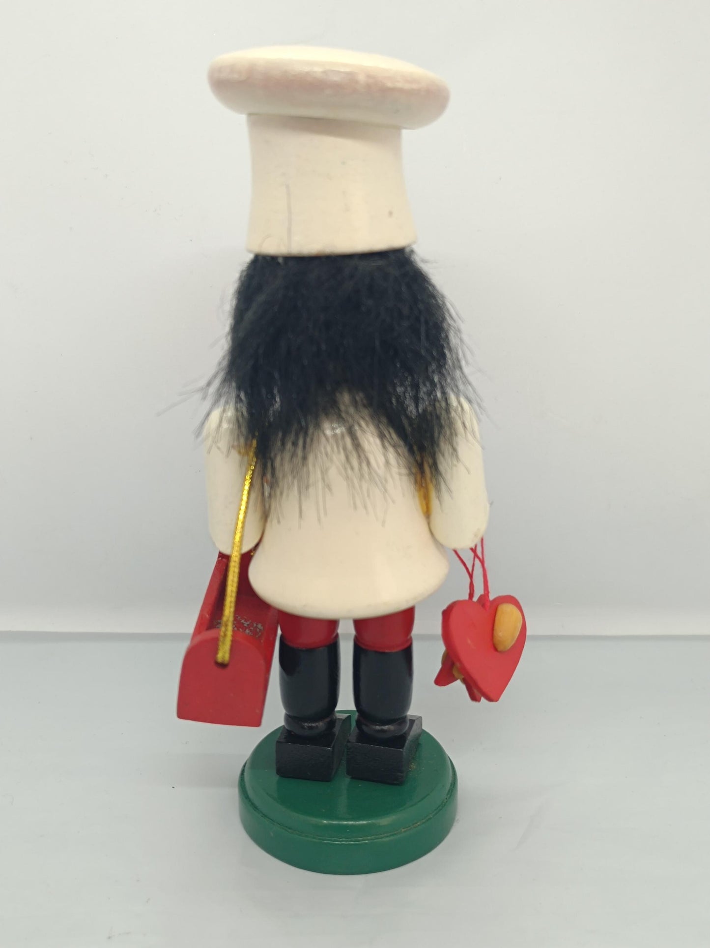 Vintage Wooden Chef Smoker Raucher 17 cm