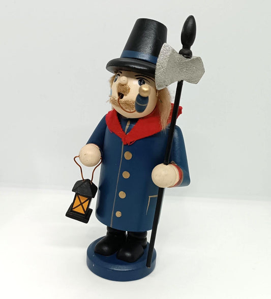 Vintage Wooden Night Watchman Smoker Raucher 8"
