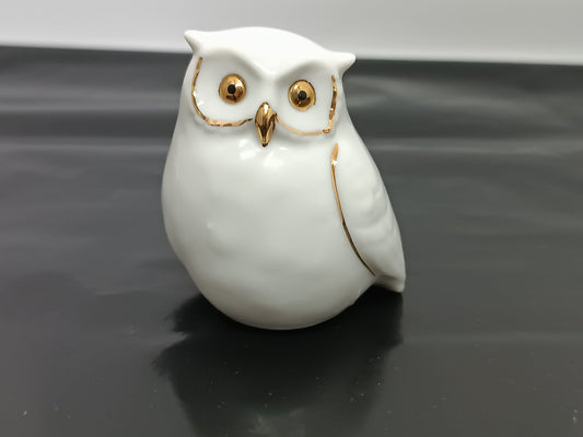 Porcelain Figurine Owl by Marco Polo exclusive Design