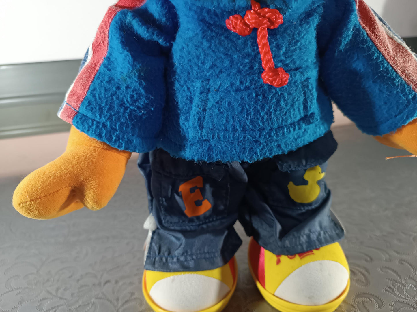 Sesame Street, Ernie, Muppet, speaks German and moves doll 14''