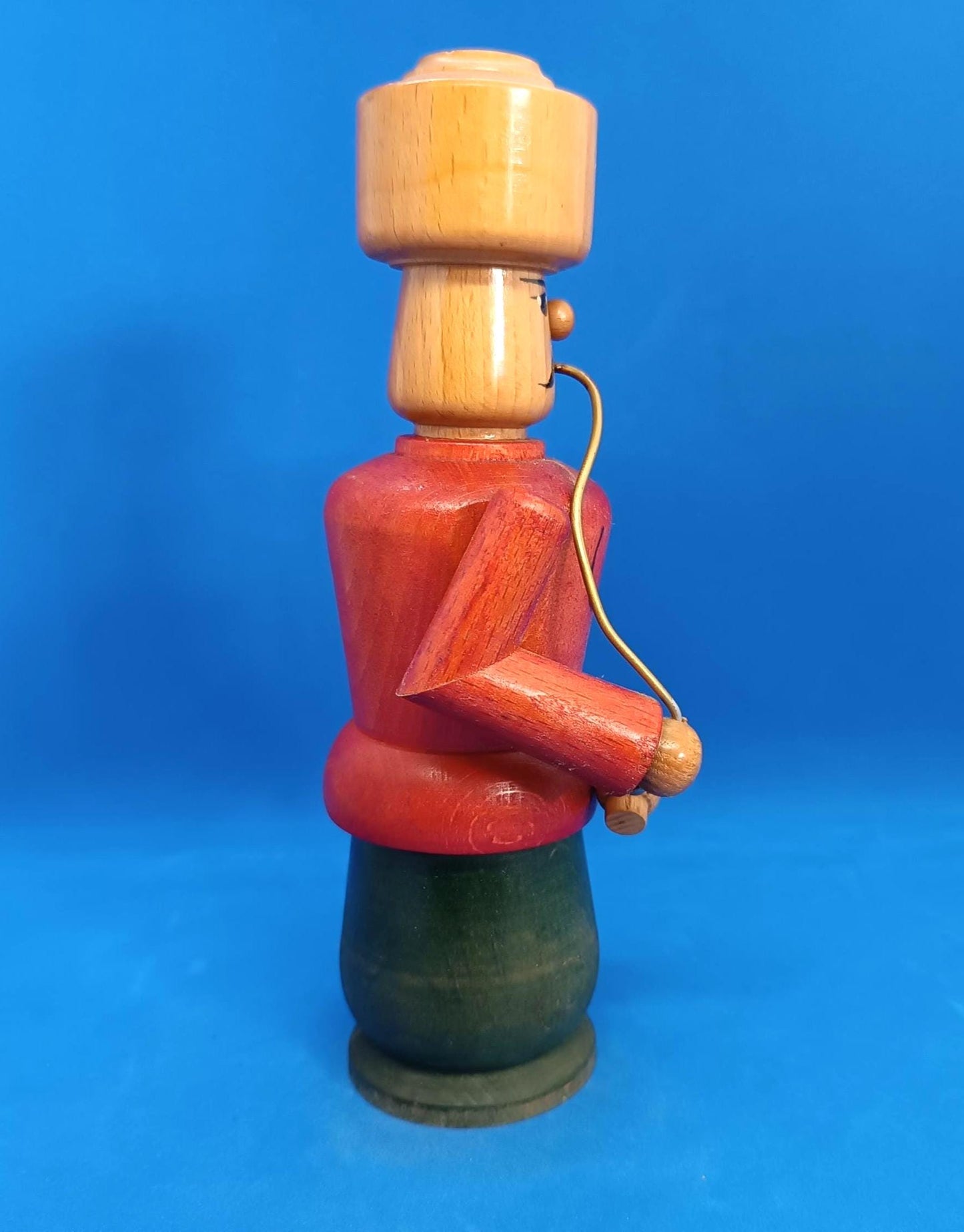 Vintage Wooden Smoker Turkish Erzgebirge 7,5"