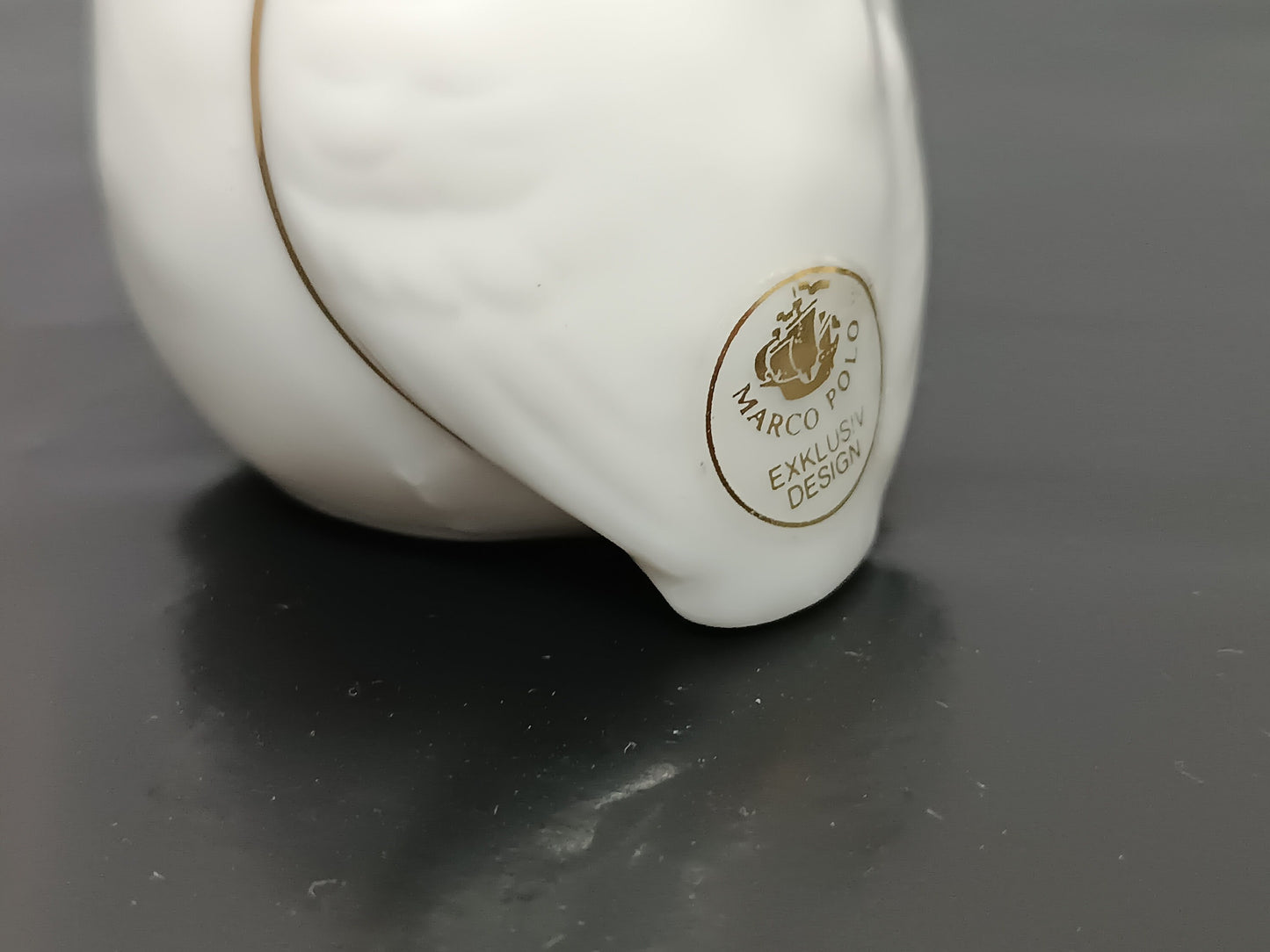 Porcelain Figurine Owl by Marco Polo exclusive Design