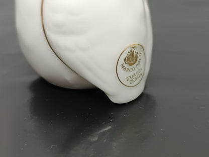 Porcelain Figurine Owl by Marco Polo exclusive Design